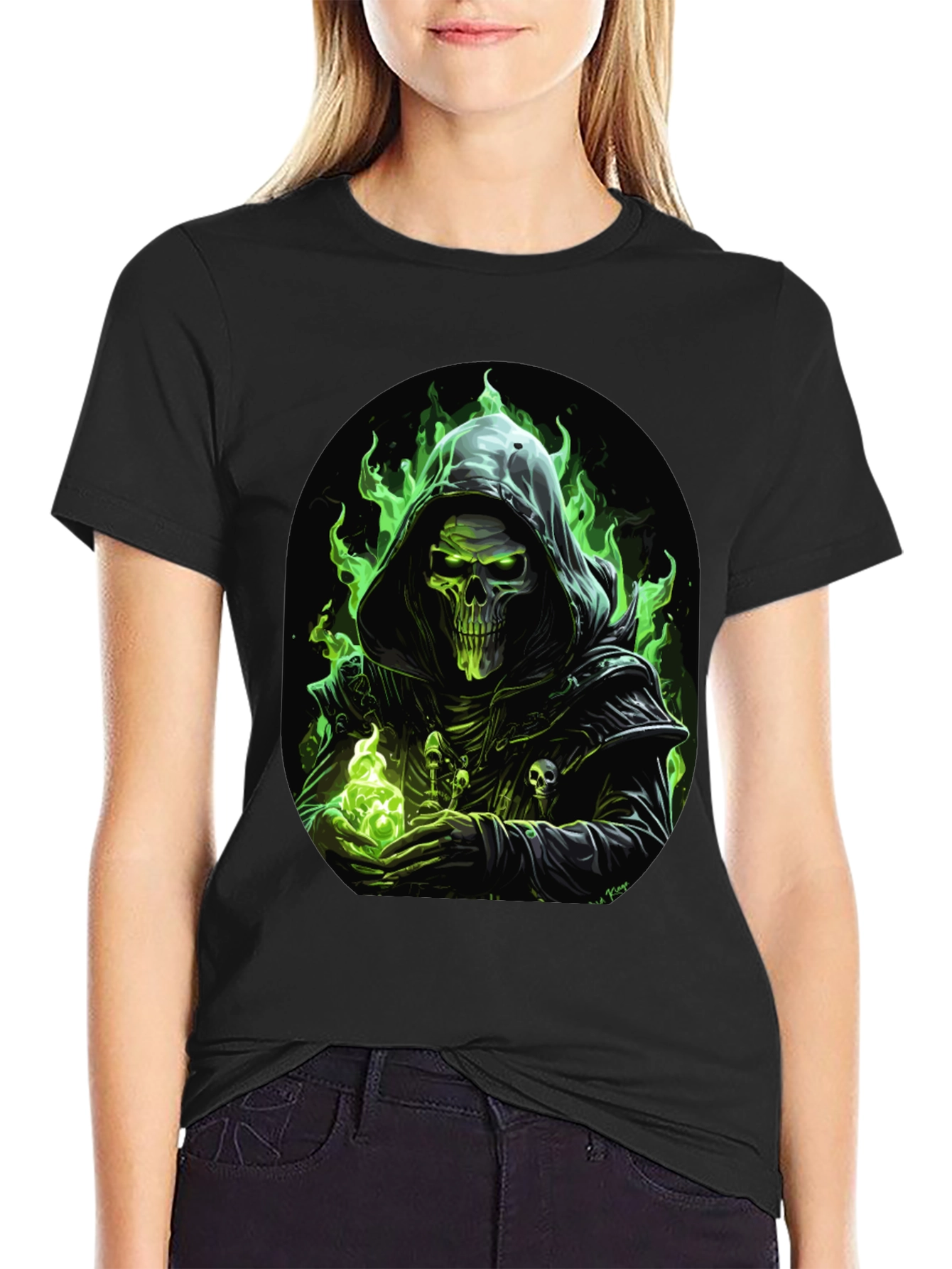 Grim Reaper Graphic T-Shirt