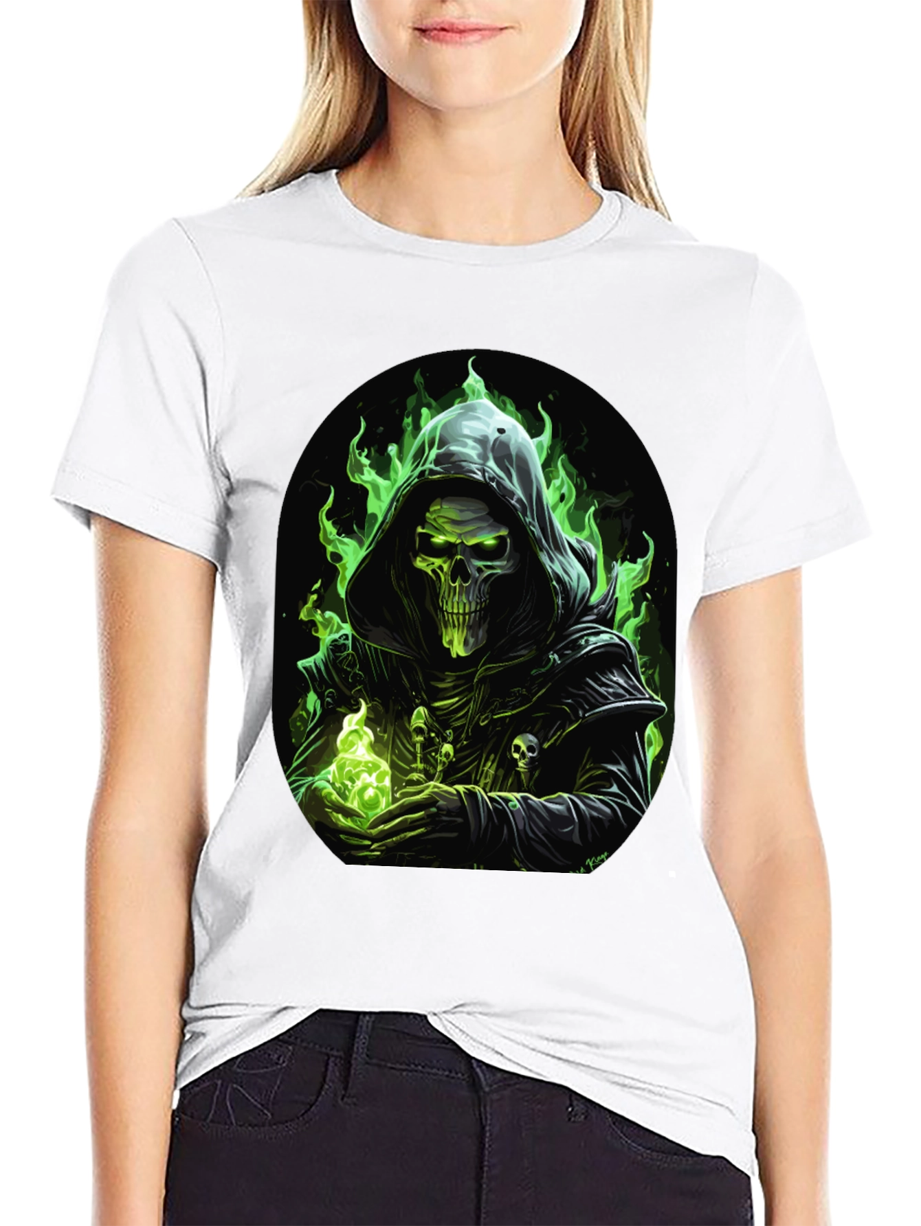 Grim Reaper Graphic T-Shirt