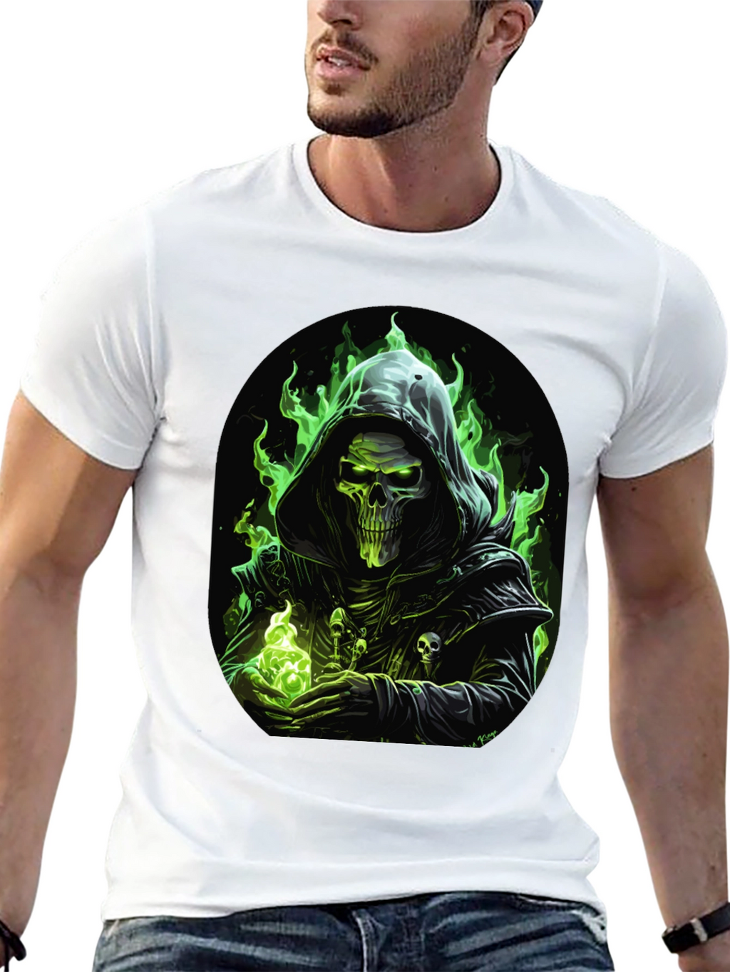 Grim Reaper Graphic T-Shirt