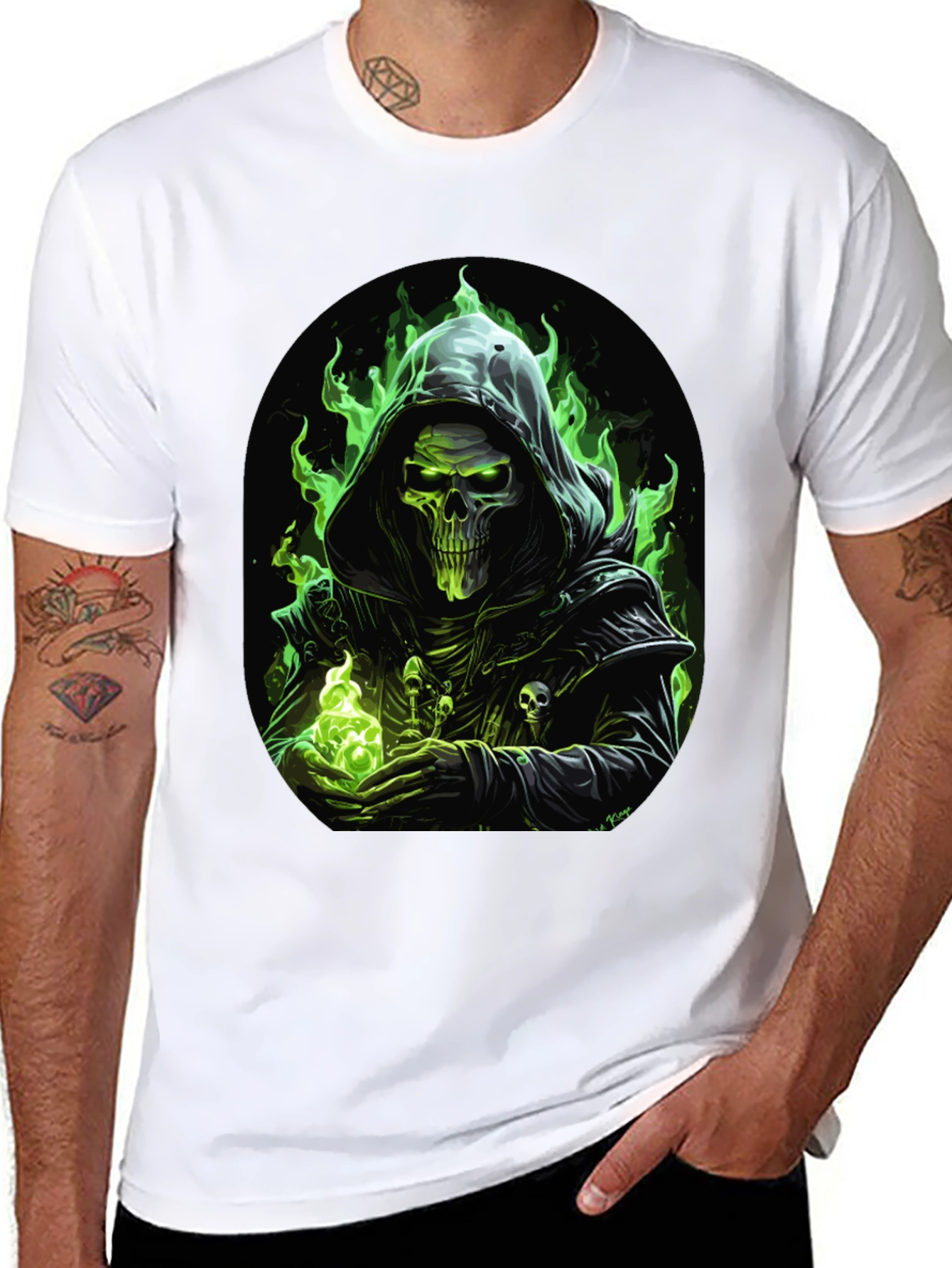 Grim Reaper Graphic T-Shirt