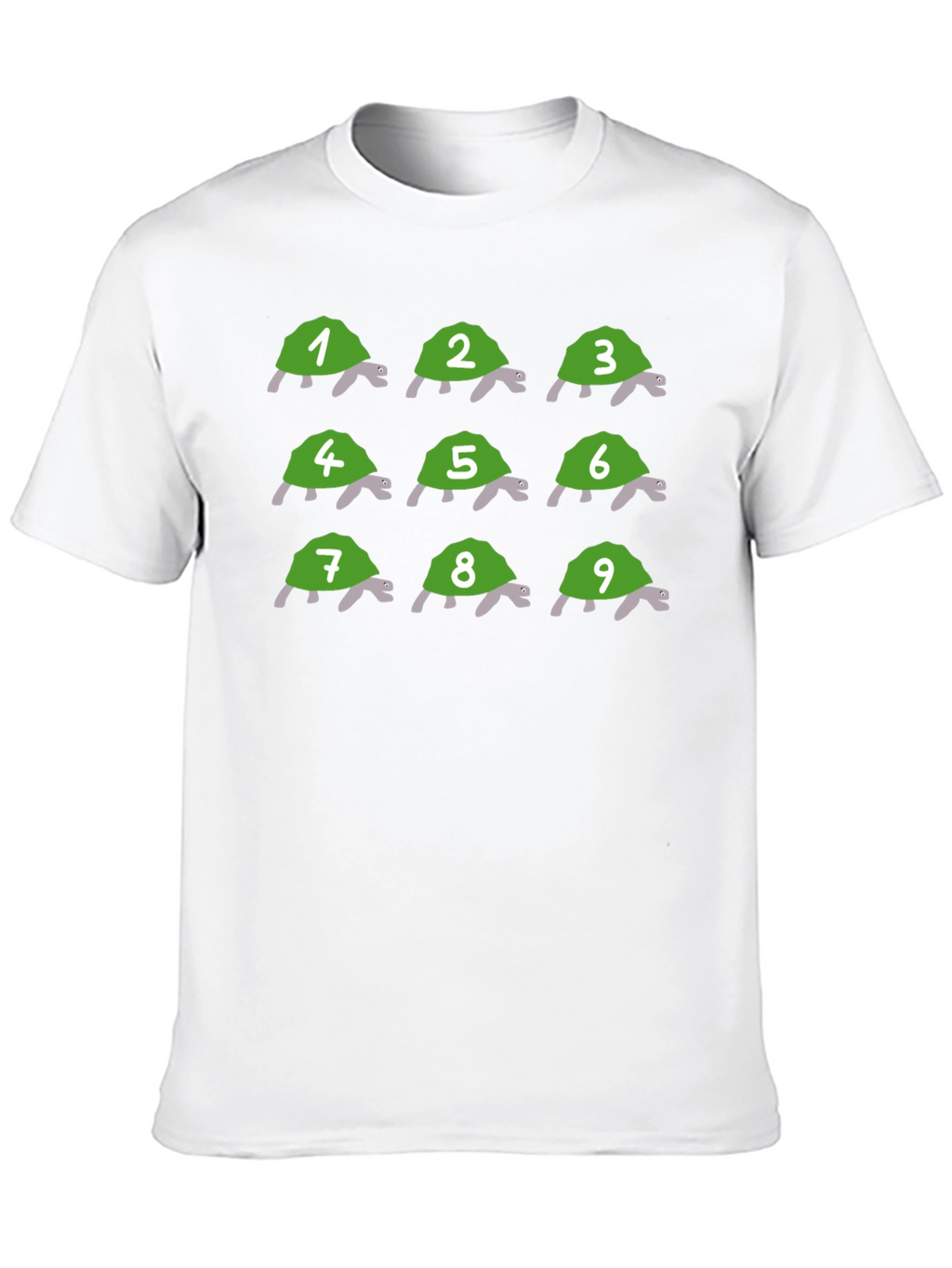 Turtle Number T-Shirt