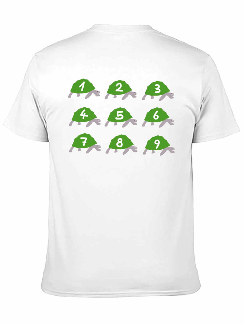 Turtle Number T-Shirt