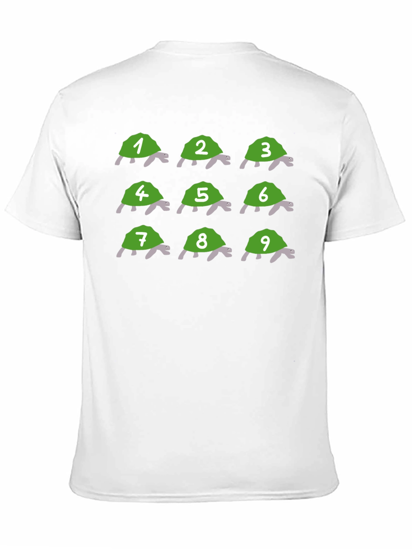 Turtle Number T-Shirt