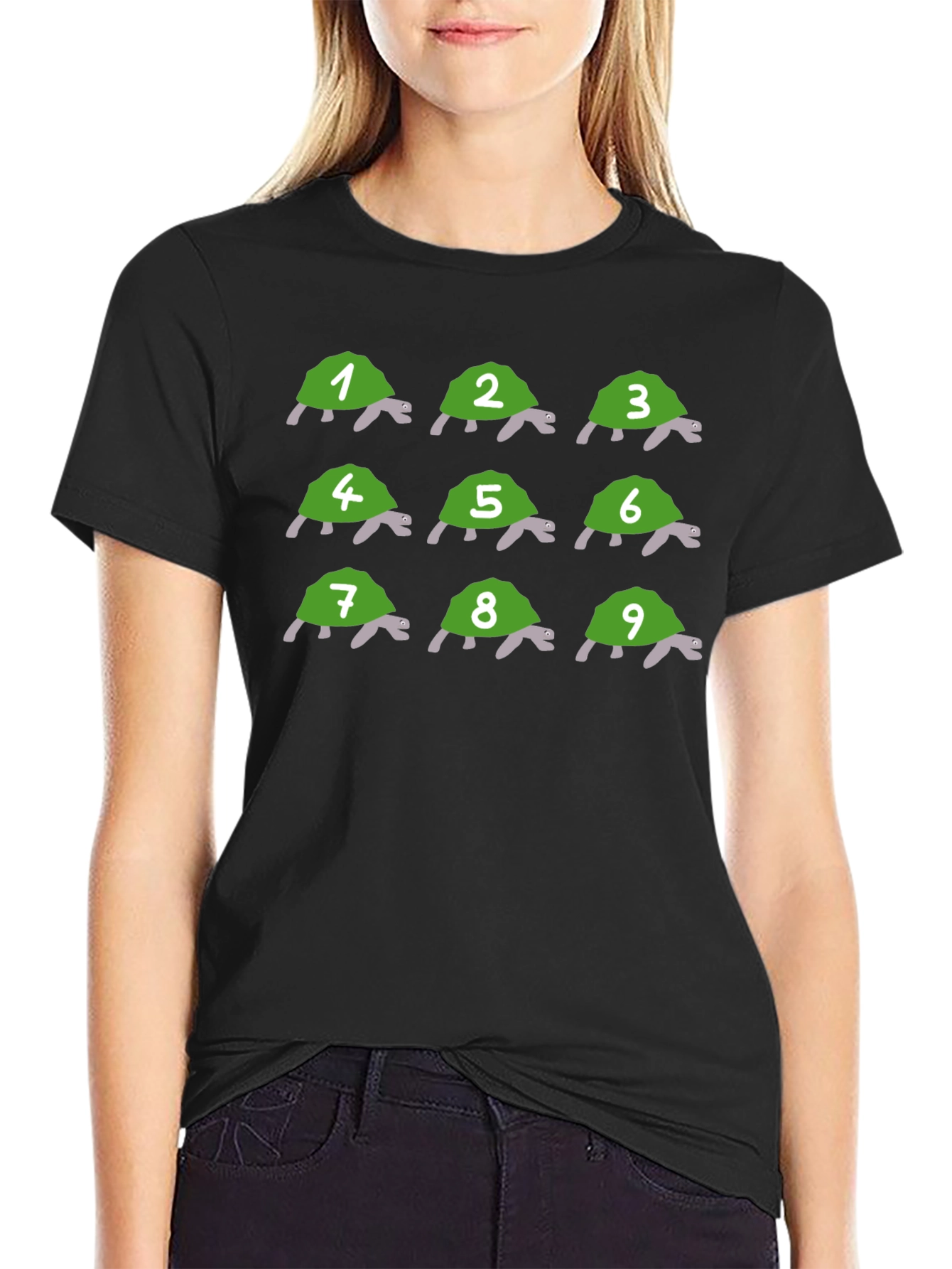 Turtle Number T-Shirt
