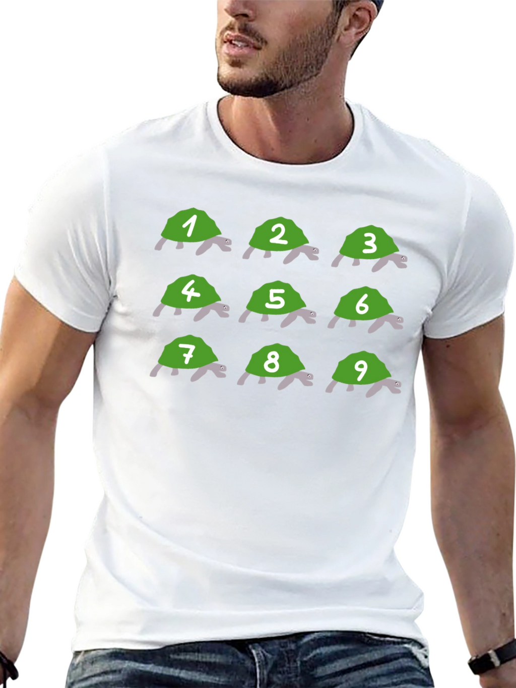 Turtle Number T-Shirt