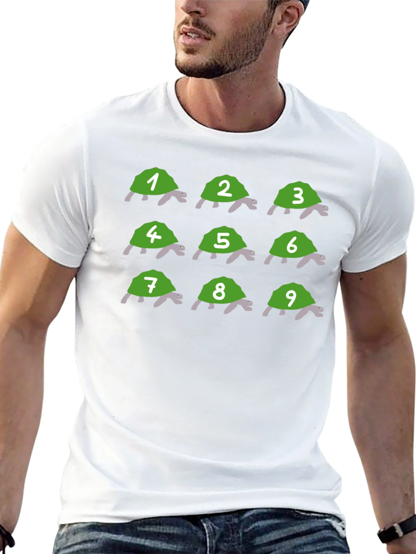Turtle Number T-Shirt