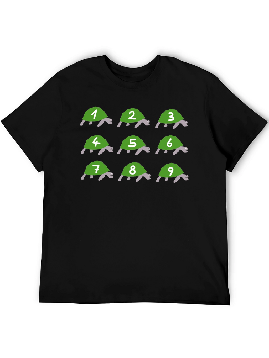 Turtle Number T-Shirt