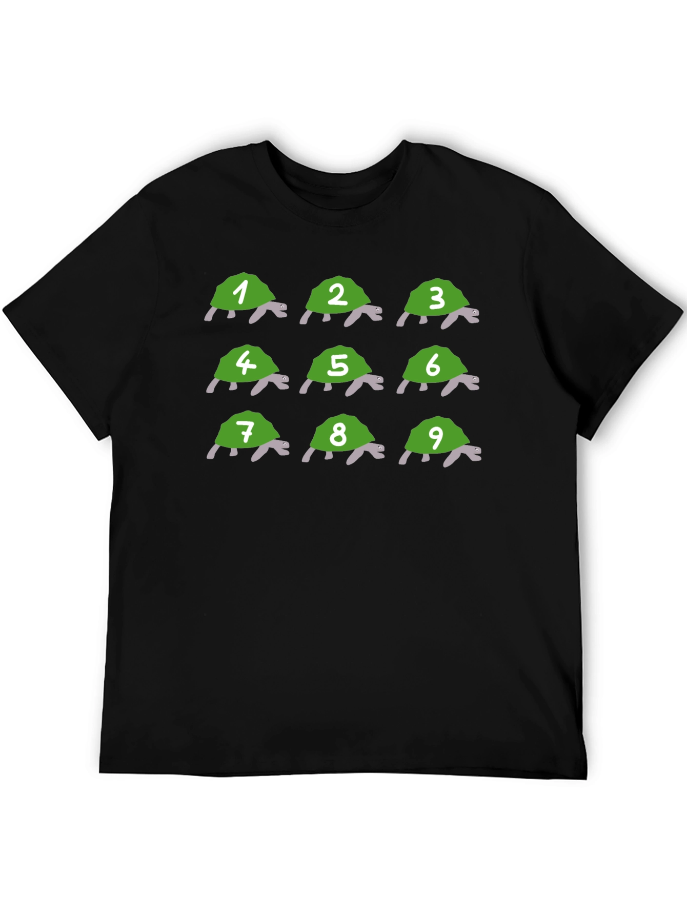 Turtle Number T-Shirt