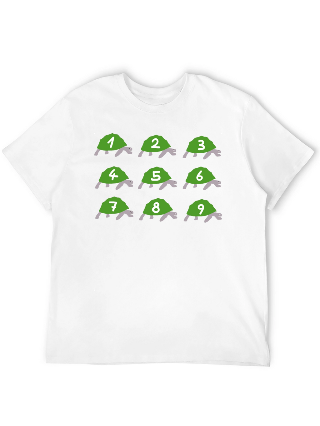Turtle Number T-Shirt