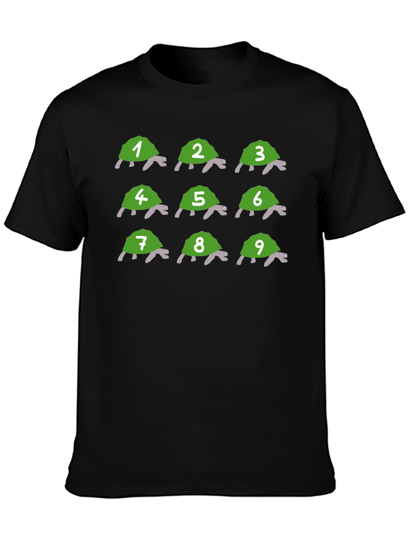 Turtle Number T-Shirt