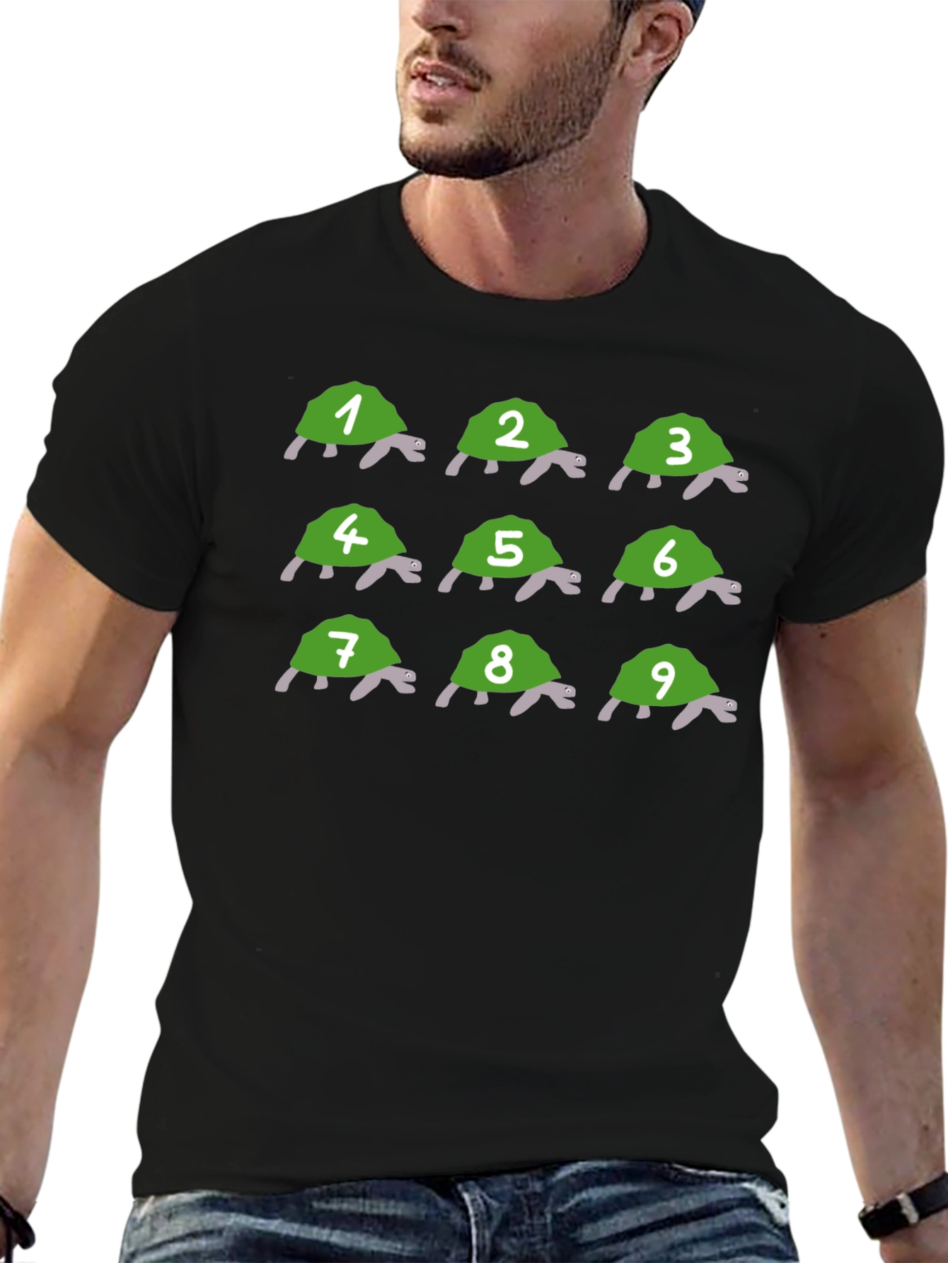 Turtle Number T-Shirt