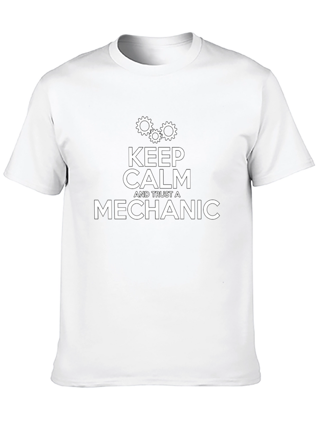 Keep Calm & Trust a Mechanic Graphic Tee