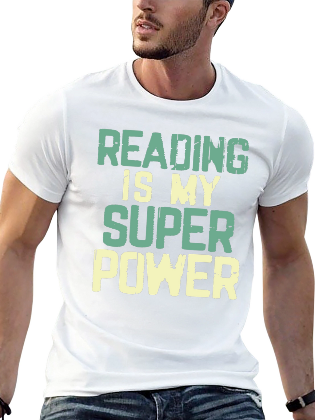 Reading is My Superpower Graphic Tee