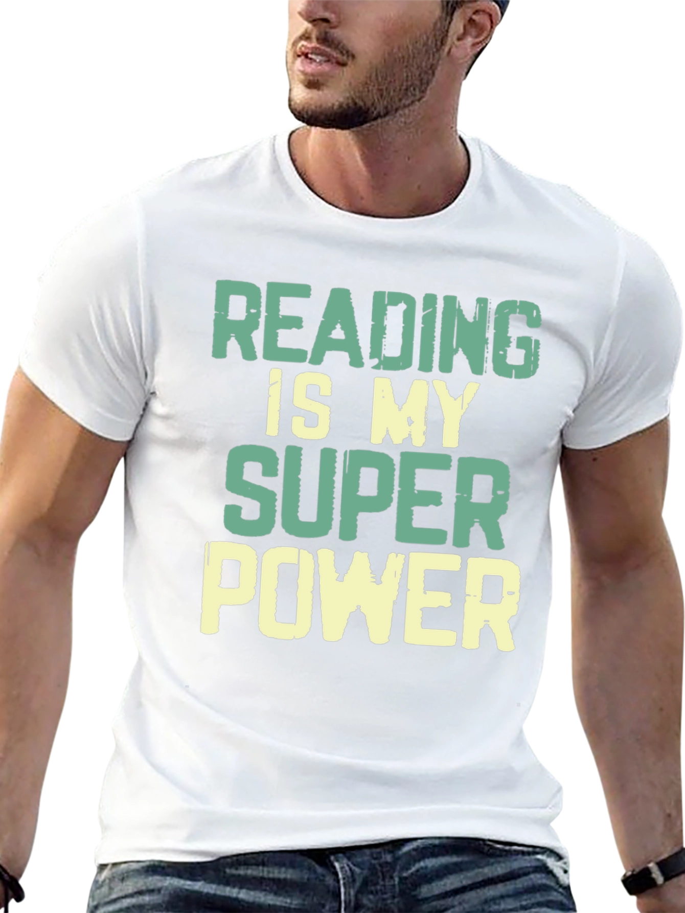 Reading is My Superpower Graphic Tee