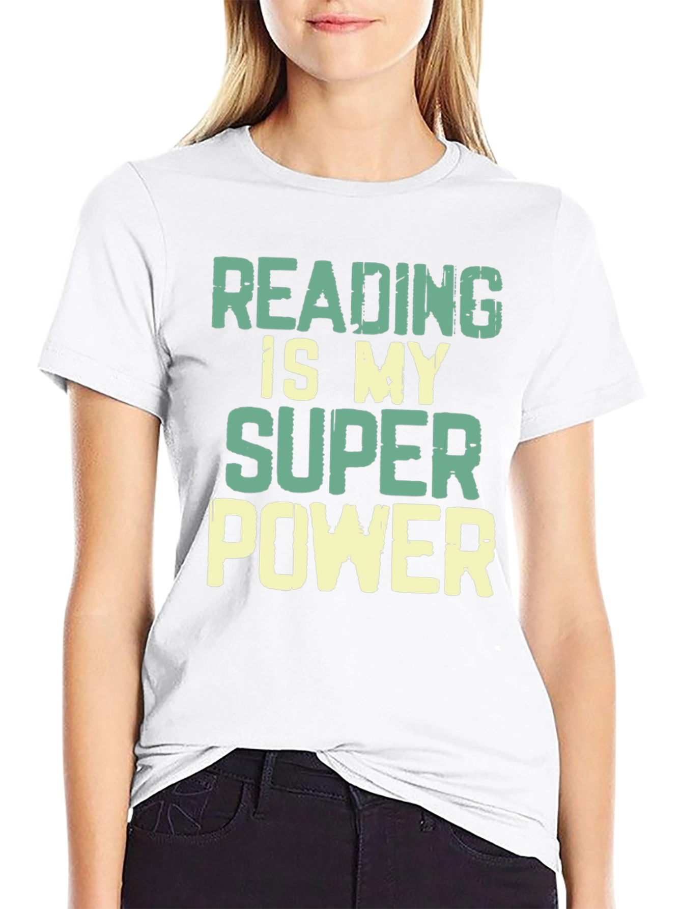 Reading is My Superpower Graphic Tee