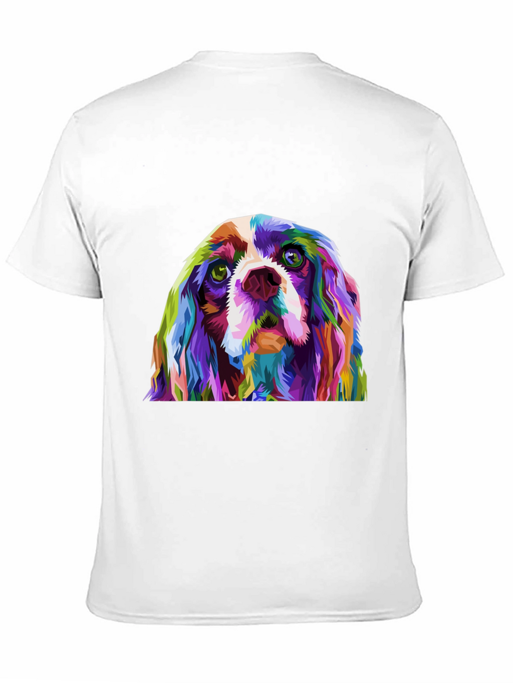 Colorful Dog Graphic Tee
