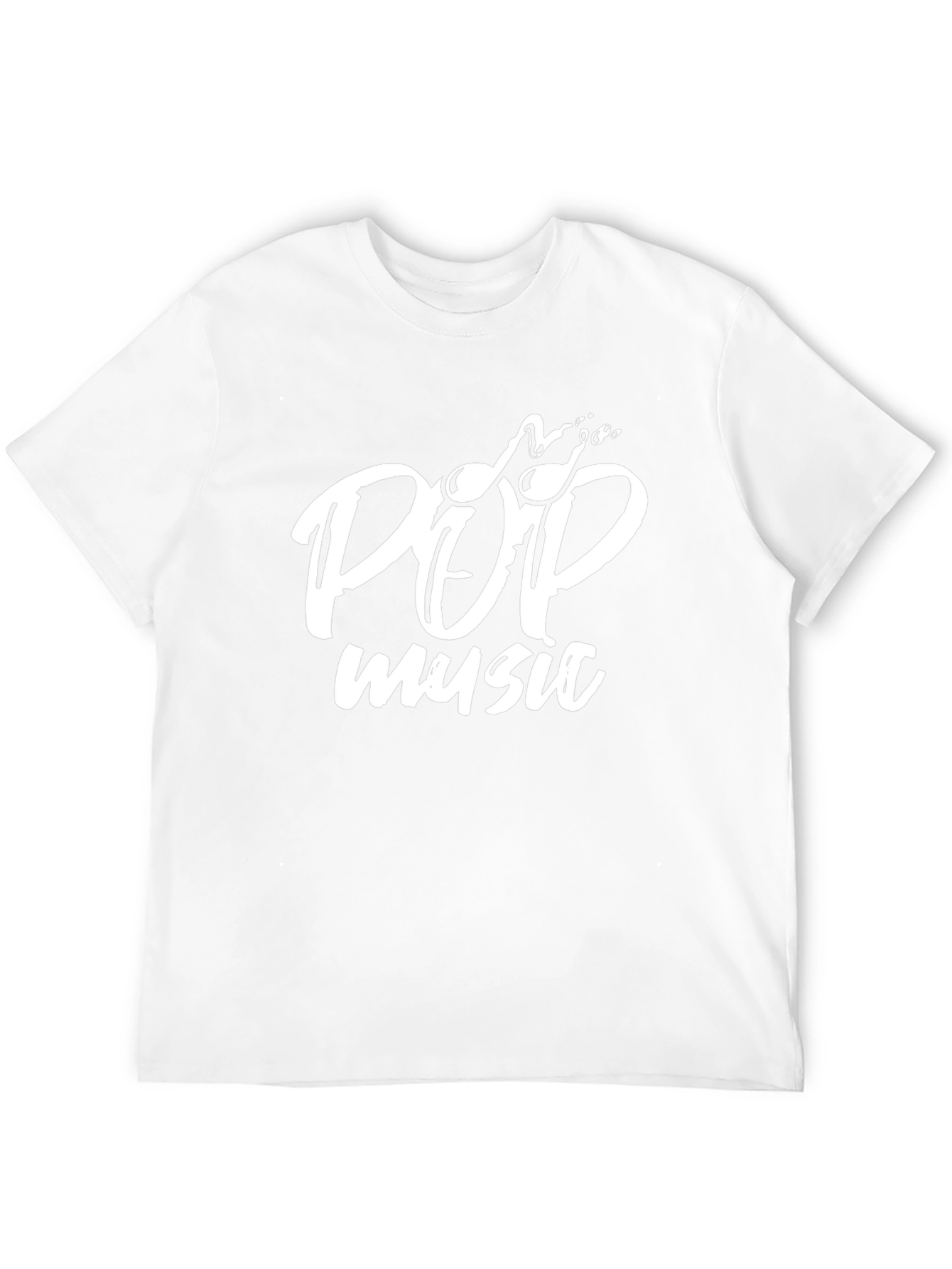 Pop Music Graphic Black T-Shirt
