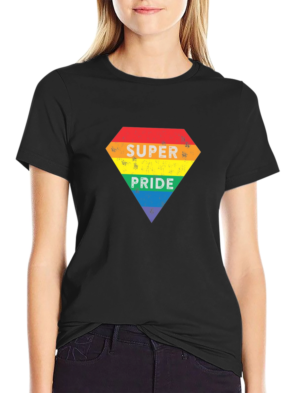 Super Pride Rainbow Graphic Tee