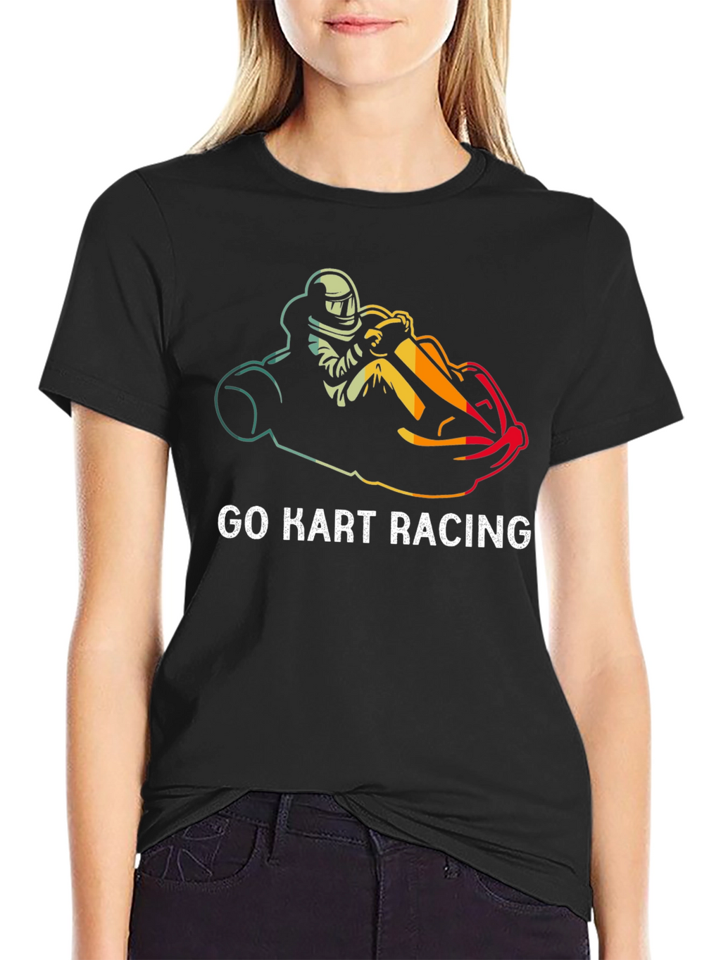 Go Kart Racing Graphic Tee - Stylish Racer Shirt