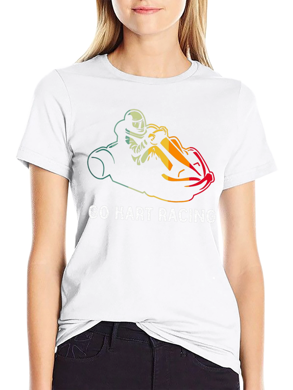 Go Kart Racing Graphic Tee - Stylish Racer Shirt