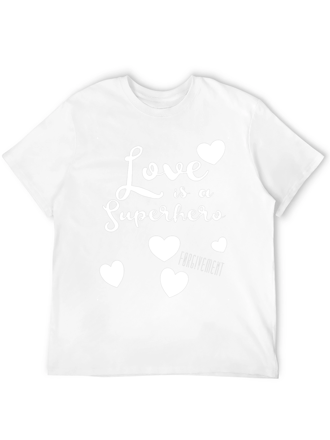Love is a Superhero Graphic T-Shirt