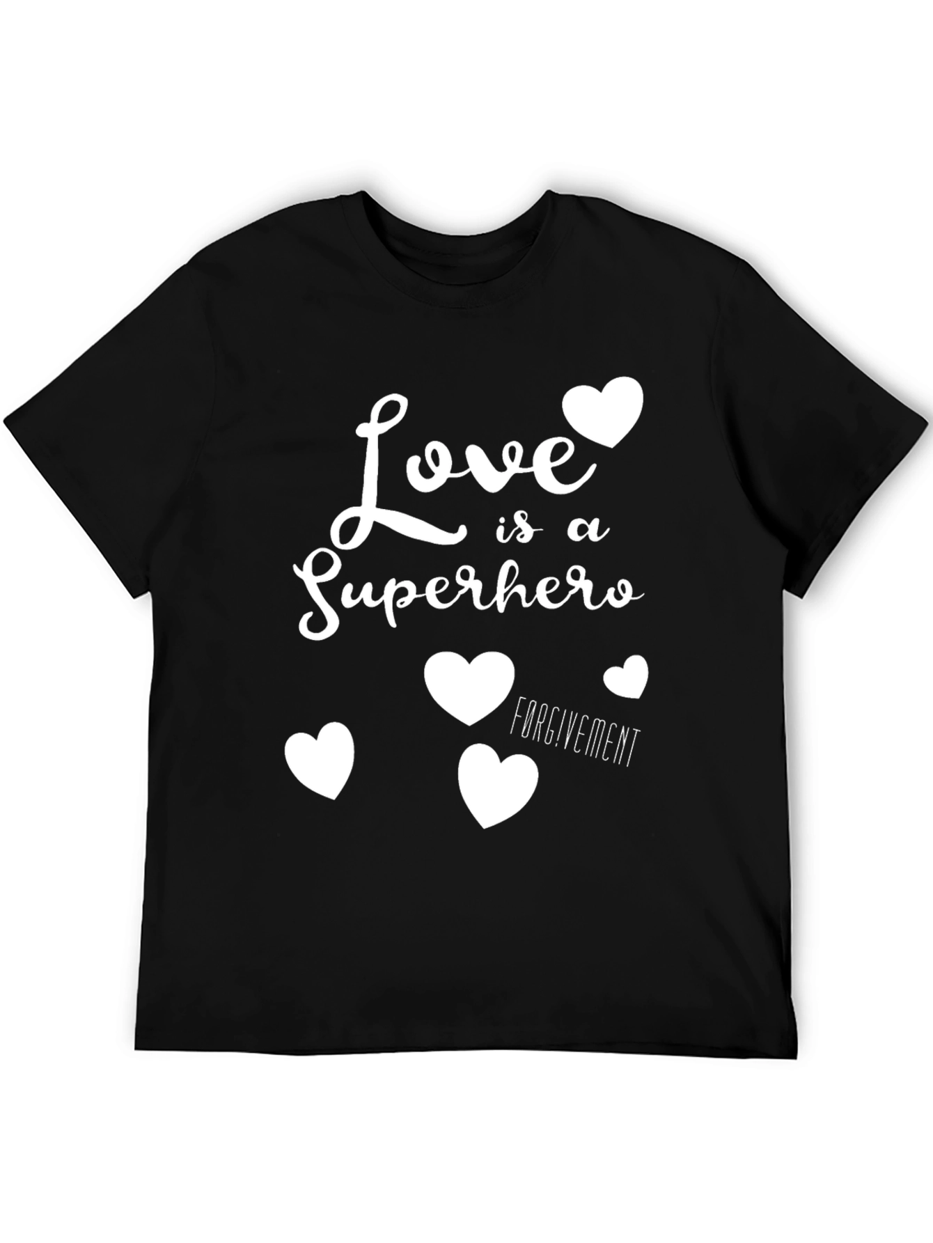 Love is a Superhero Graphic T-Shirt