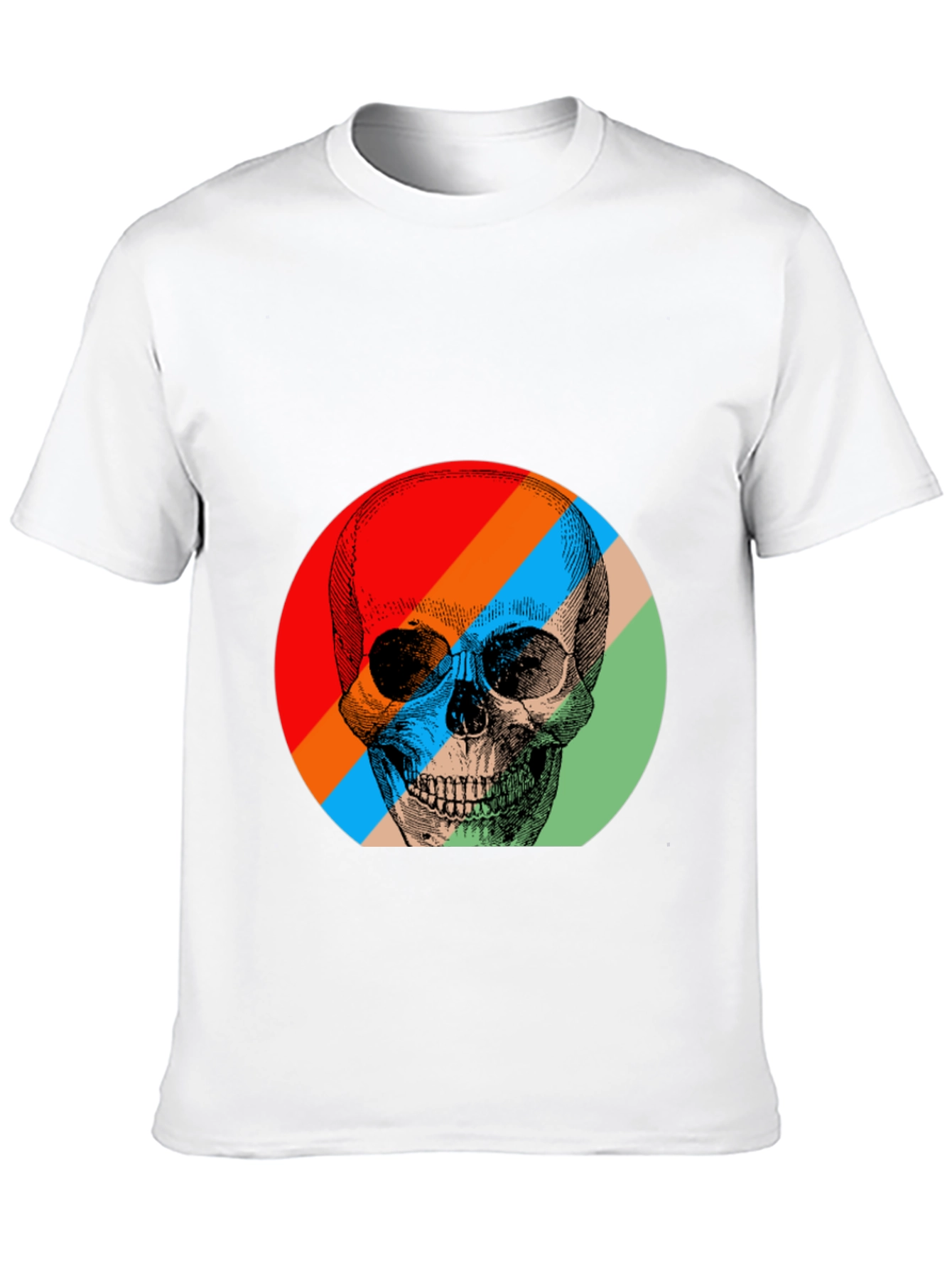 Retro Skull Graphic T-Shirt - Unique Design