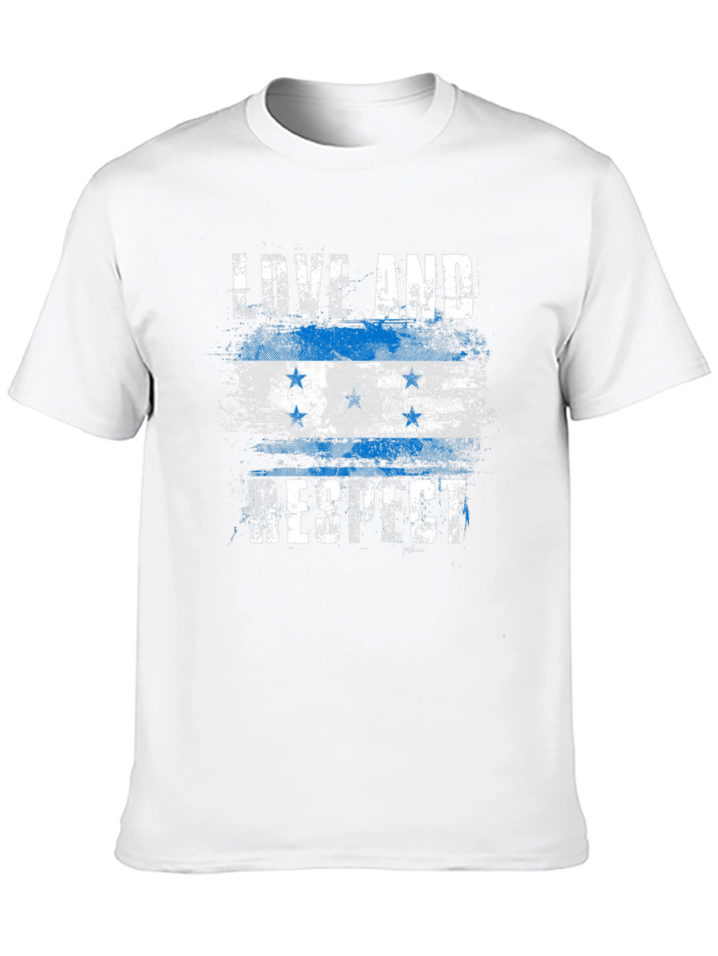 Love and Respect Honduras Flag T-Shirt