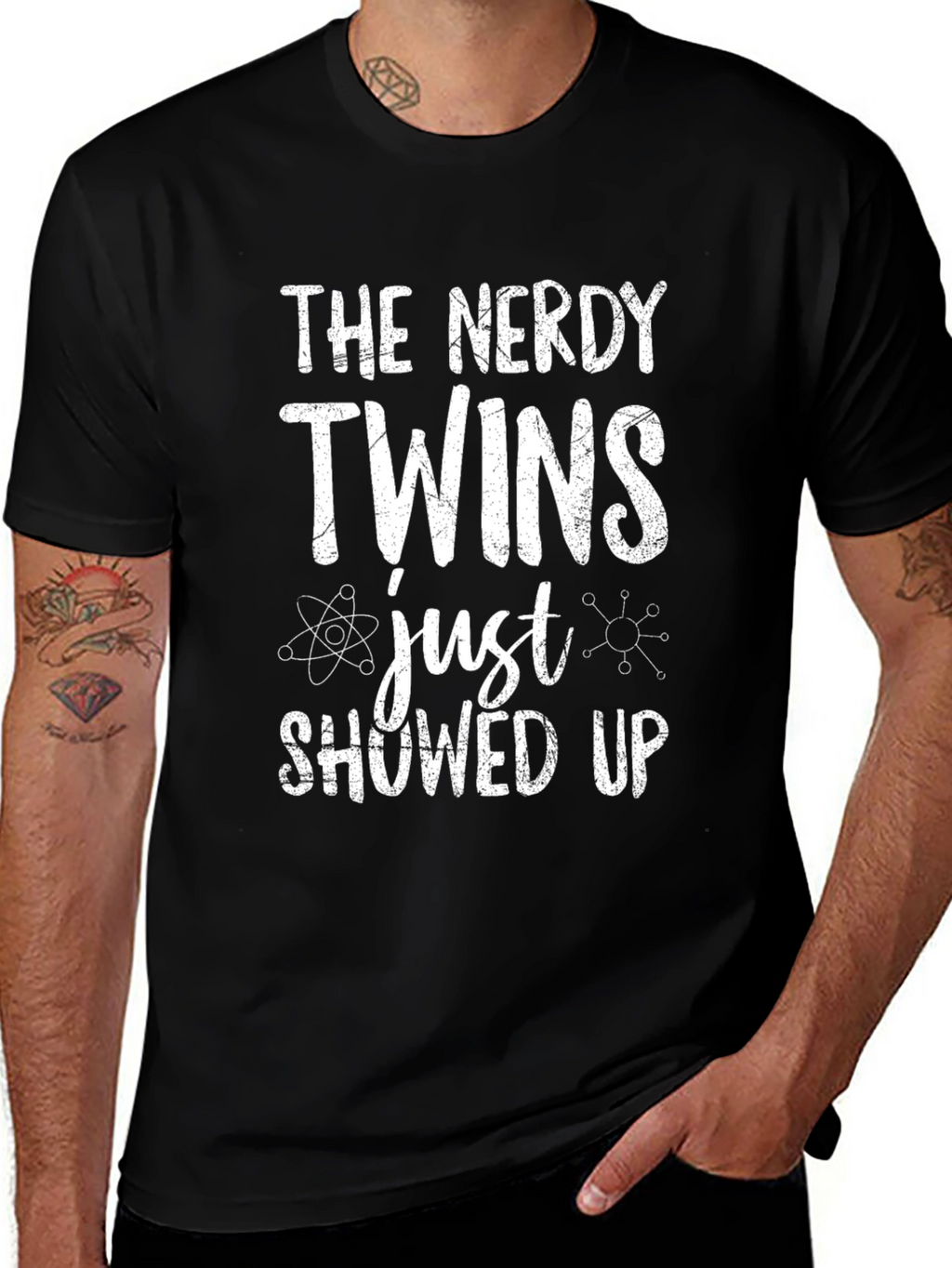 The Nerdy Twins T-Shirt - Science Geek Tee