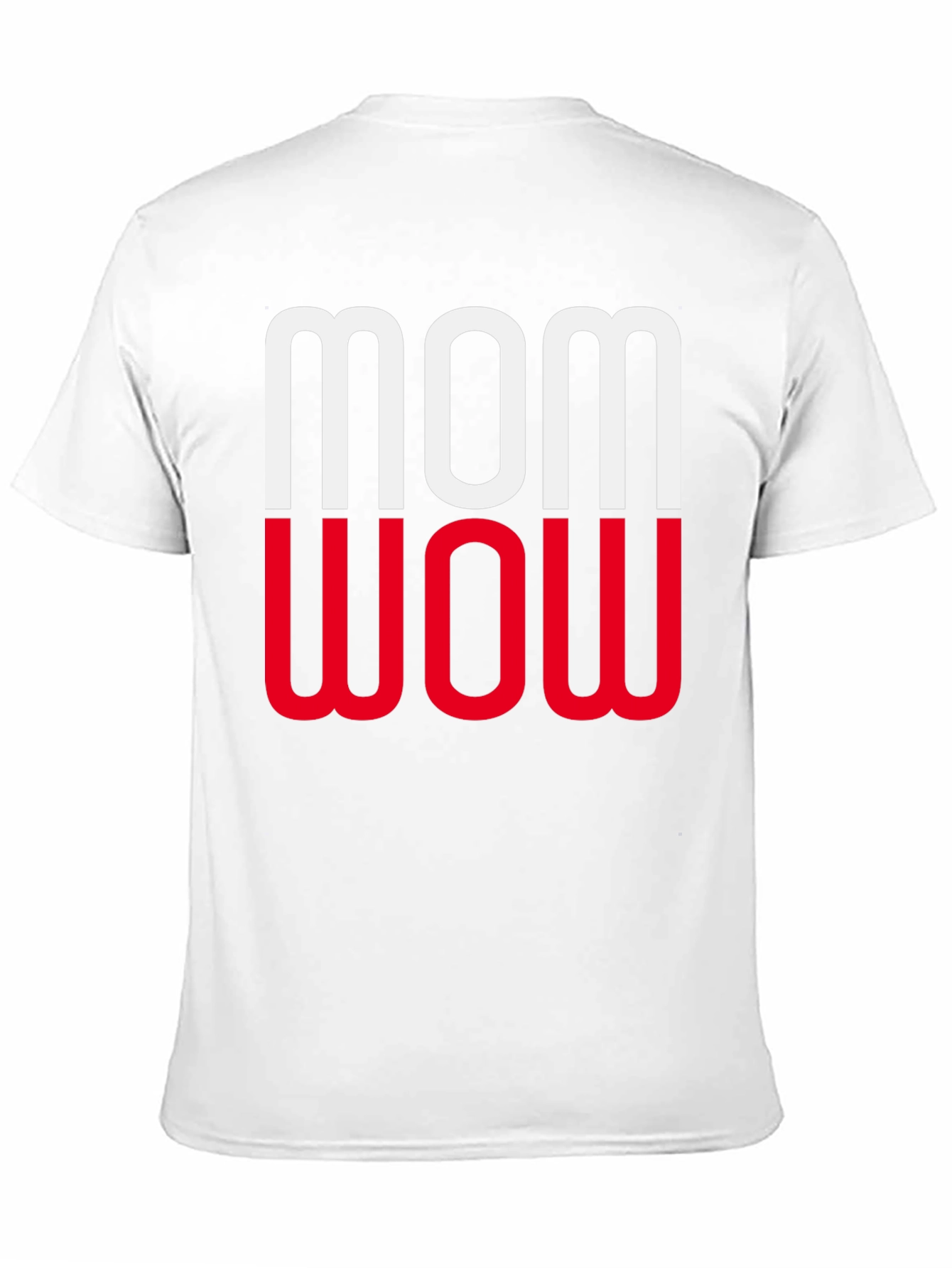 Mom Wow Graphic Tee - Modern Unisex T-Shirt