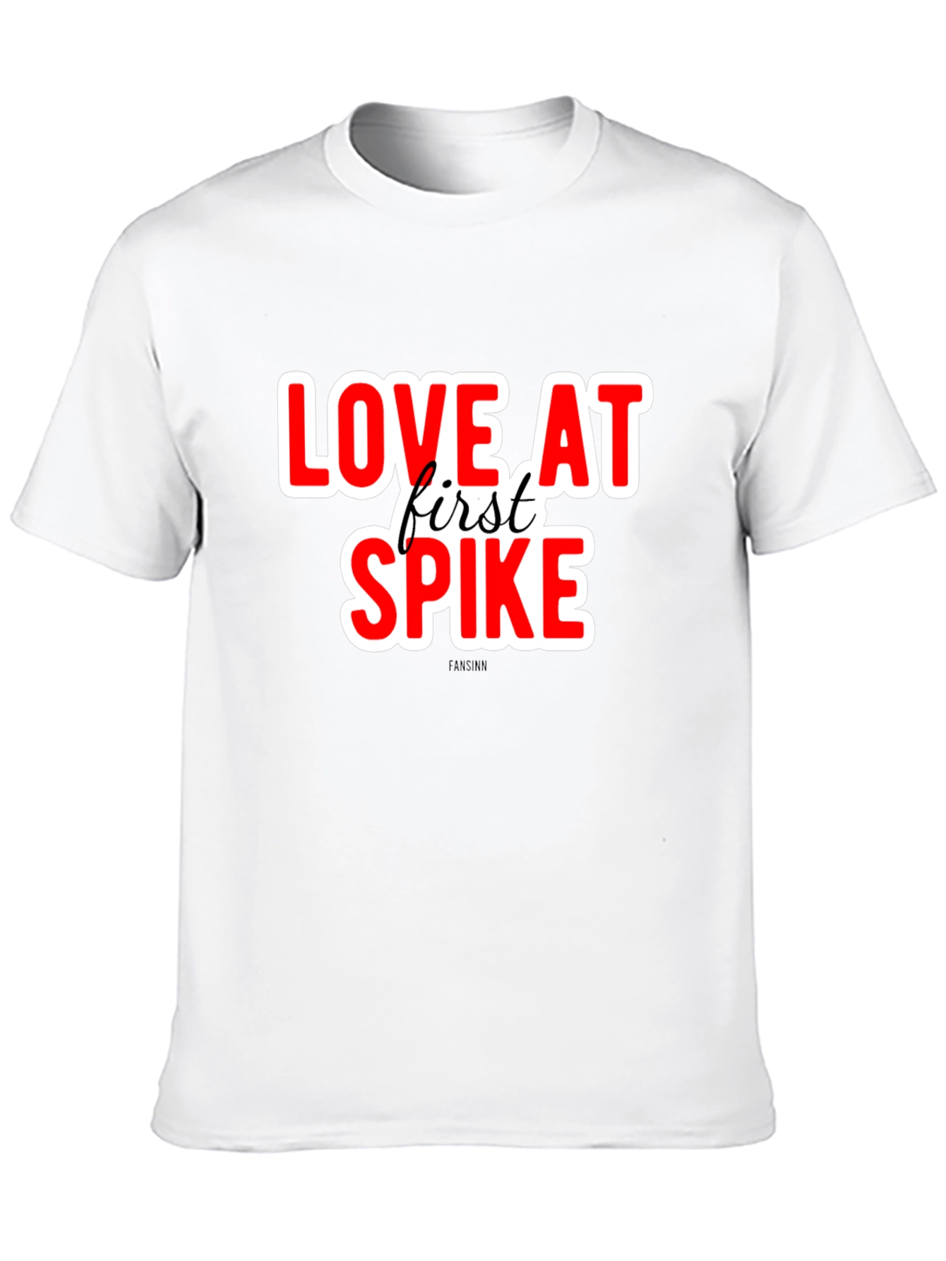 Love at First Spike Volleyball T-Shirt