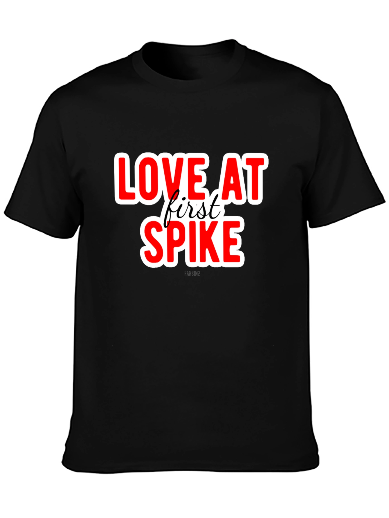 Love at First Spike Volleyball T-Shirt