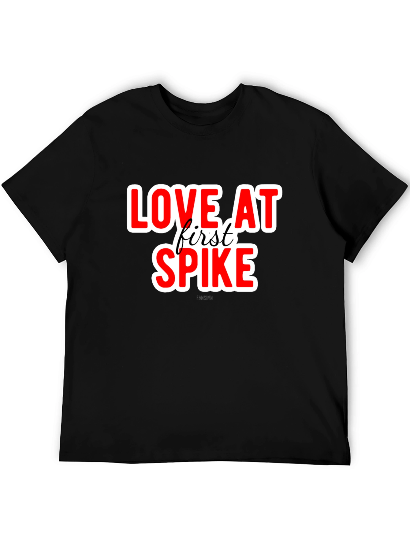 Love at First Spike Volleyball T-Shirt