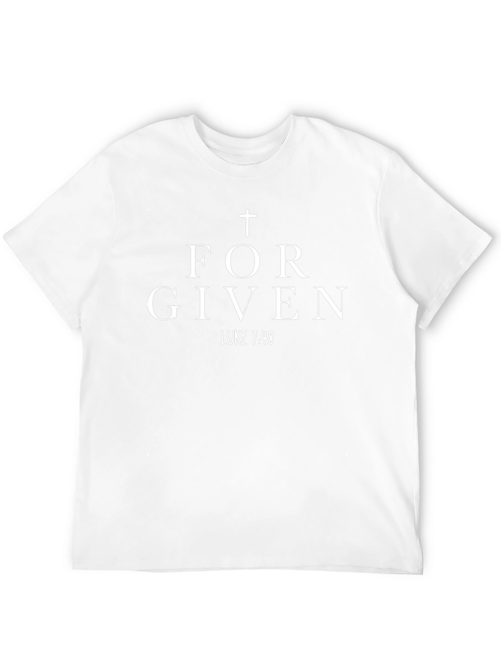 Forgiven Luke 7:48 Christian T-Shirt