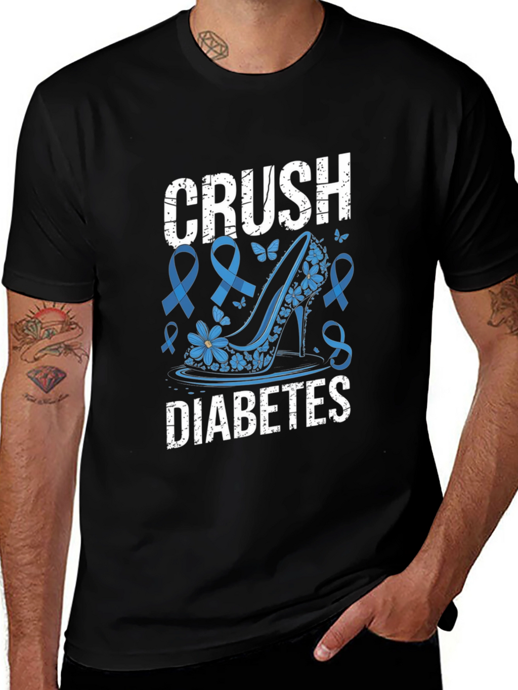 Crush Diabetes Awareness T-Shirt