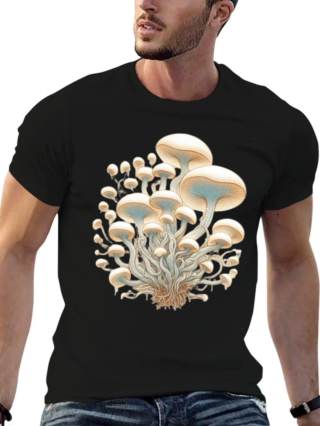 Mushroom Cluster Graphic Tee