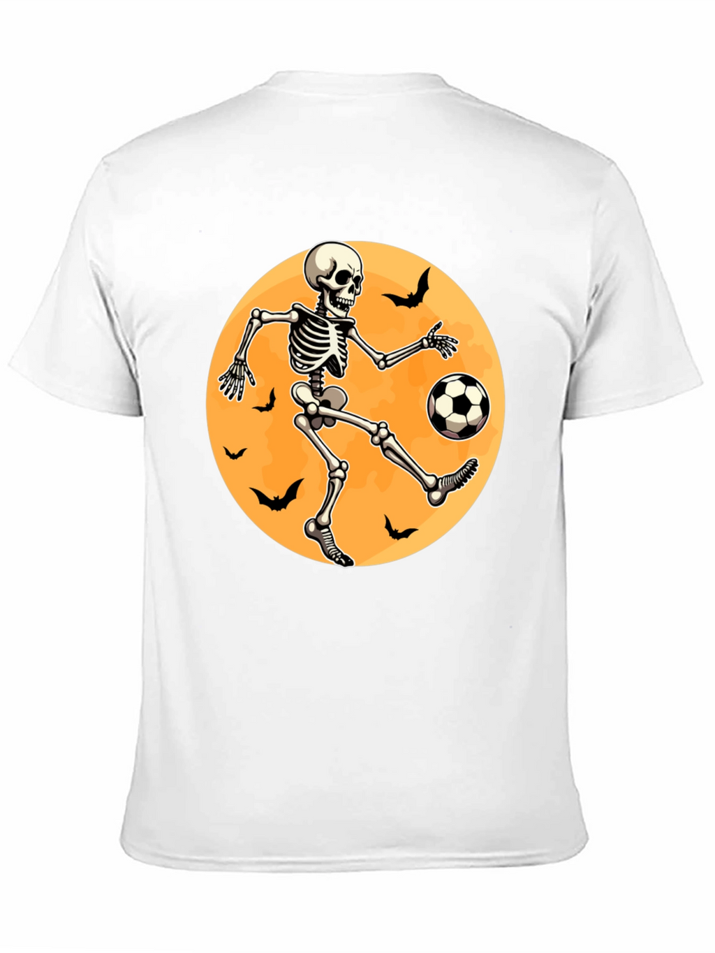 Halloween Skeleton Soccer T-Shirt