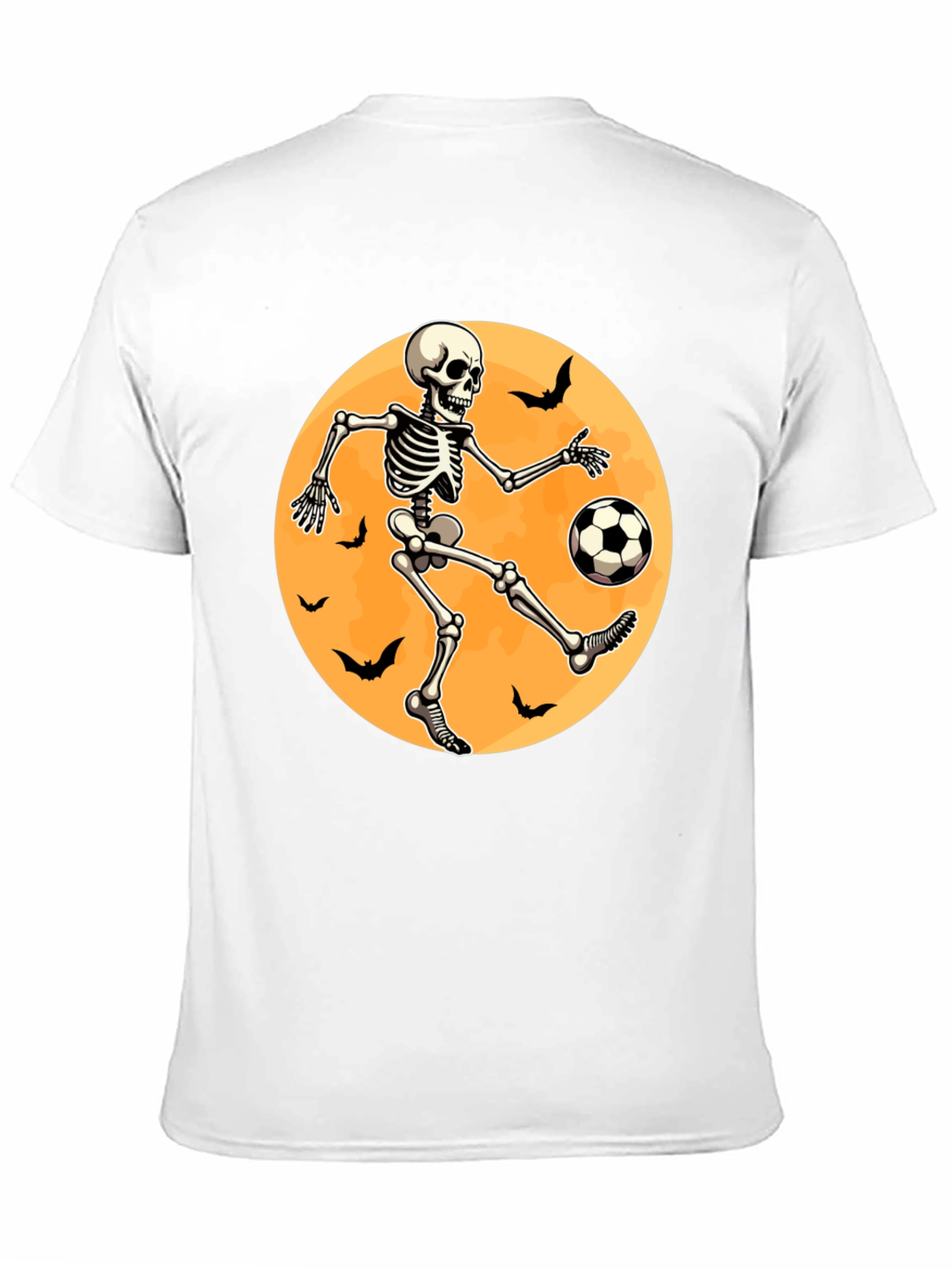 Halloween Skeleton Soccer T-Shirt