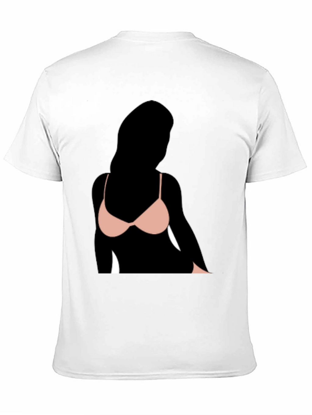 Black T-Shirt with Graphic Print