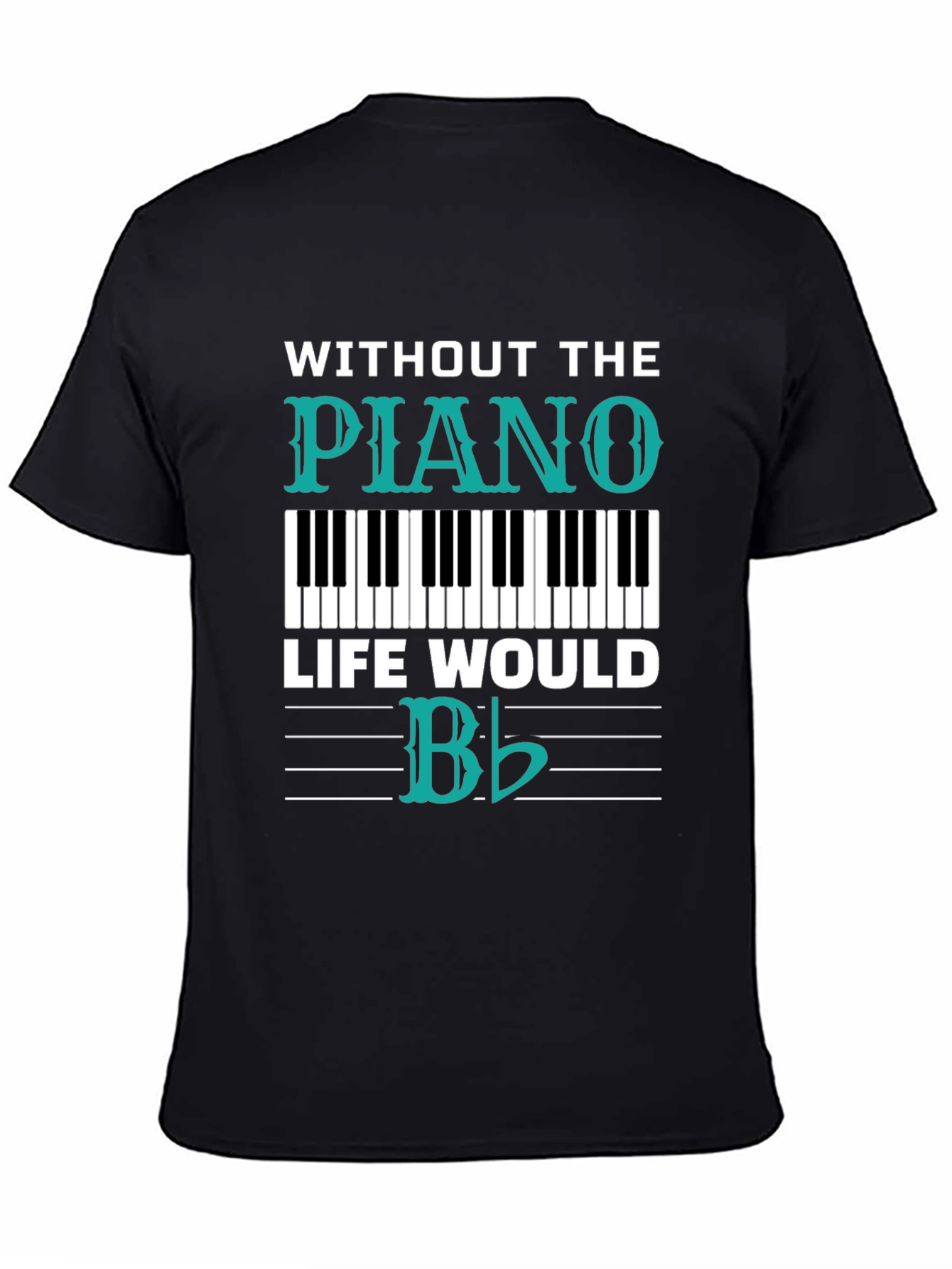 Piano Life T-Shirt - Music Lover Tee
