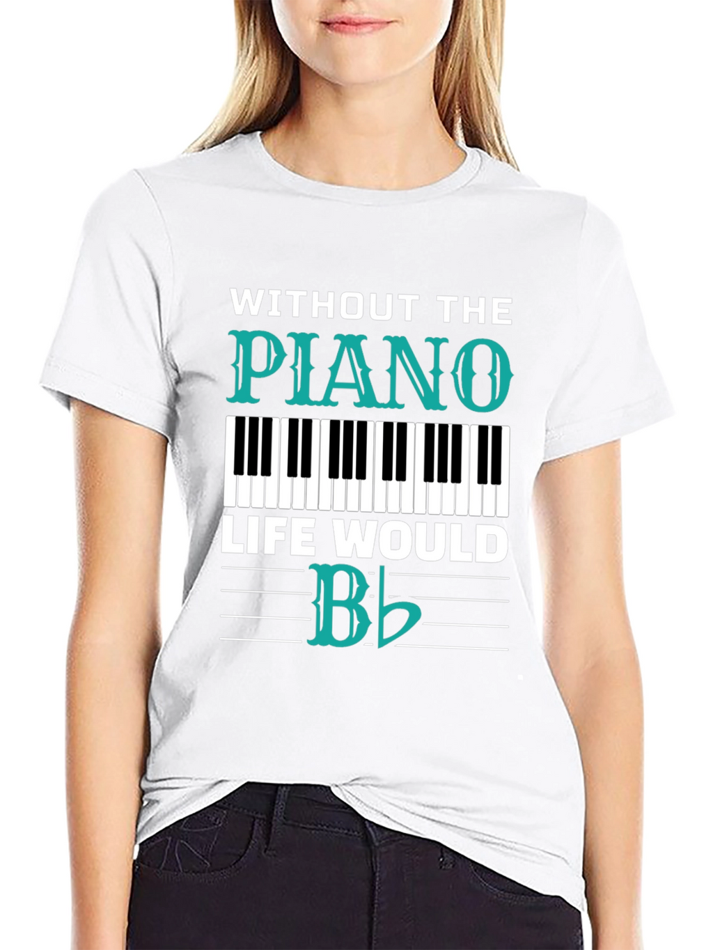 Piano Life T-Shirt - Music Lover Tee