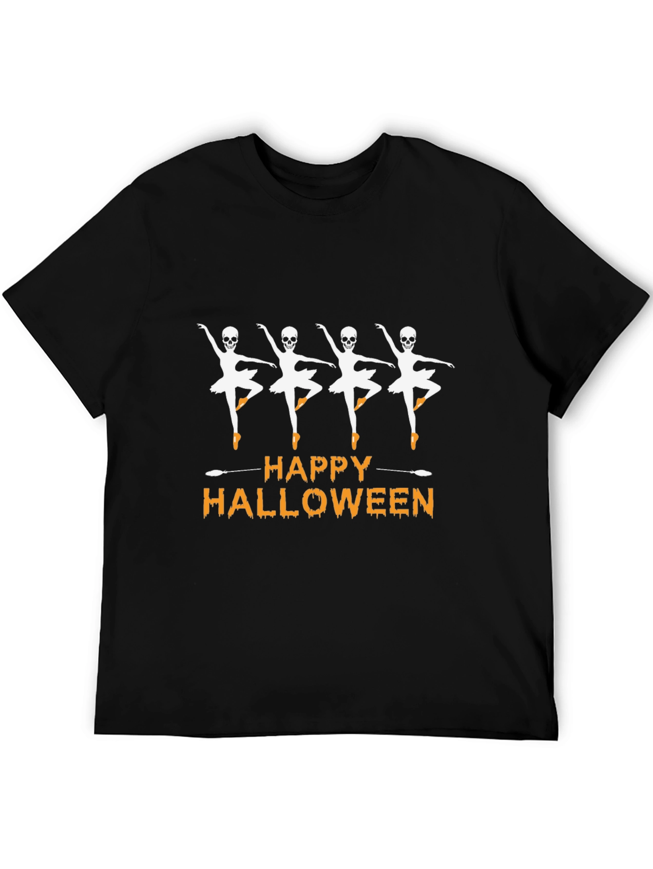 Skeleton Ballerina Halloween T-Shirt