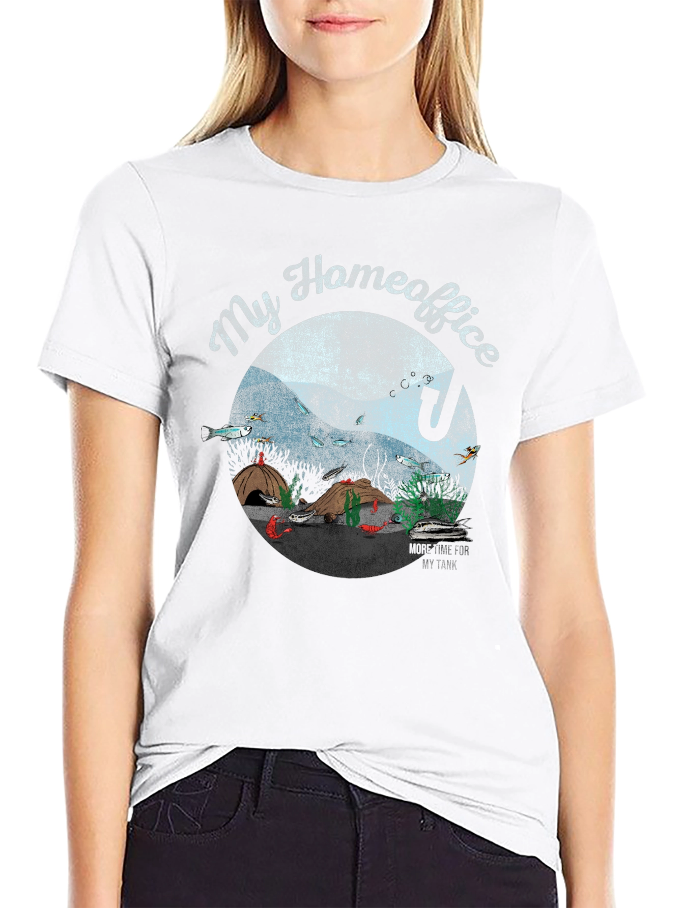 My Homeoffice Aquarium Graphic Tee
