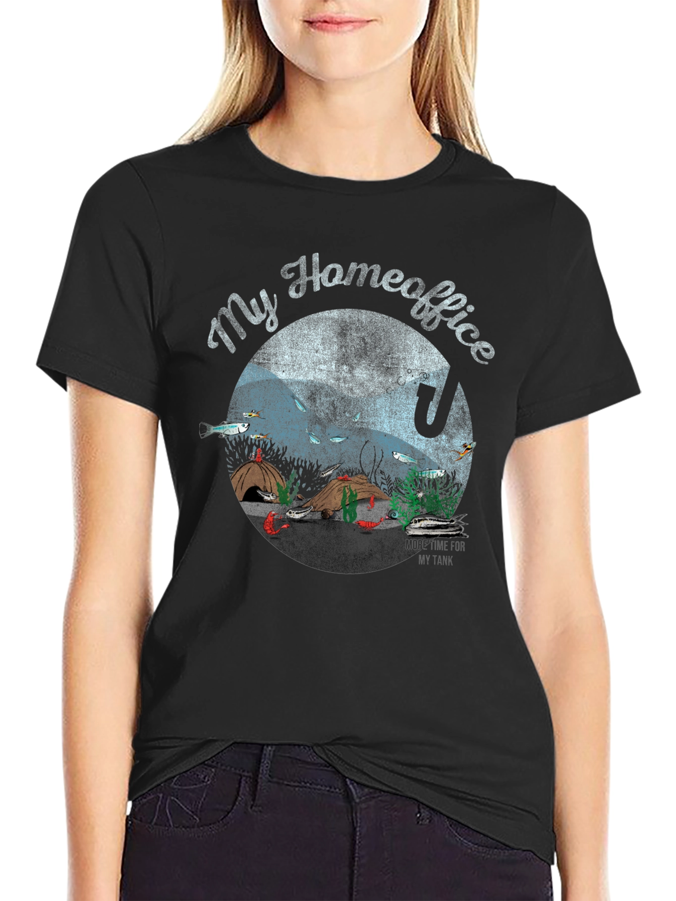 My Homeoffice Aquarium Graphic Tee