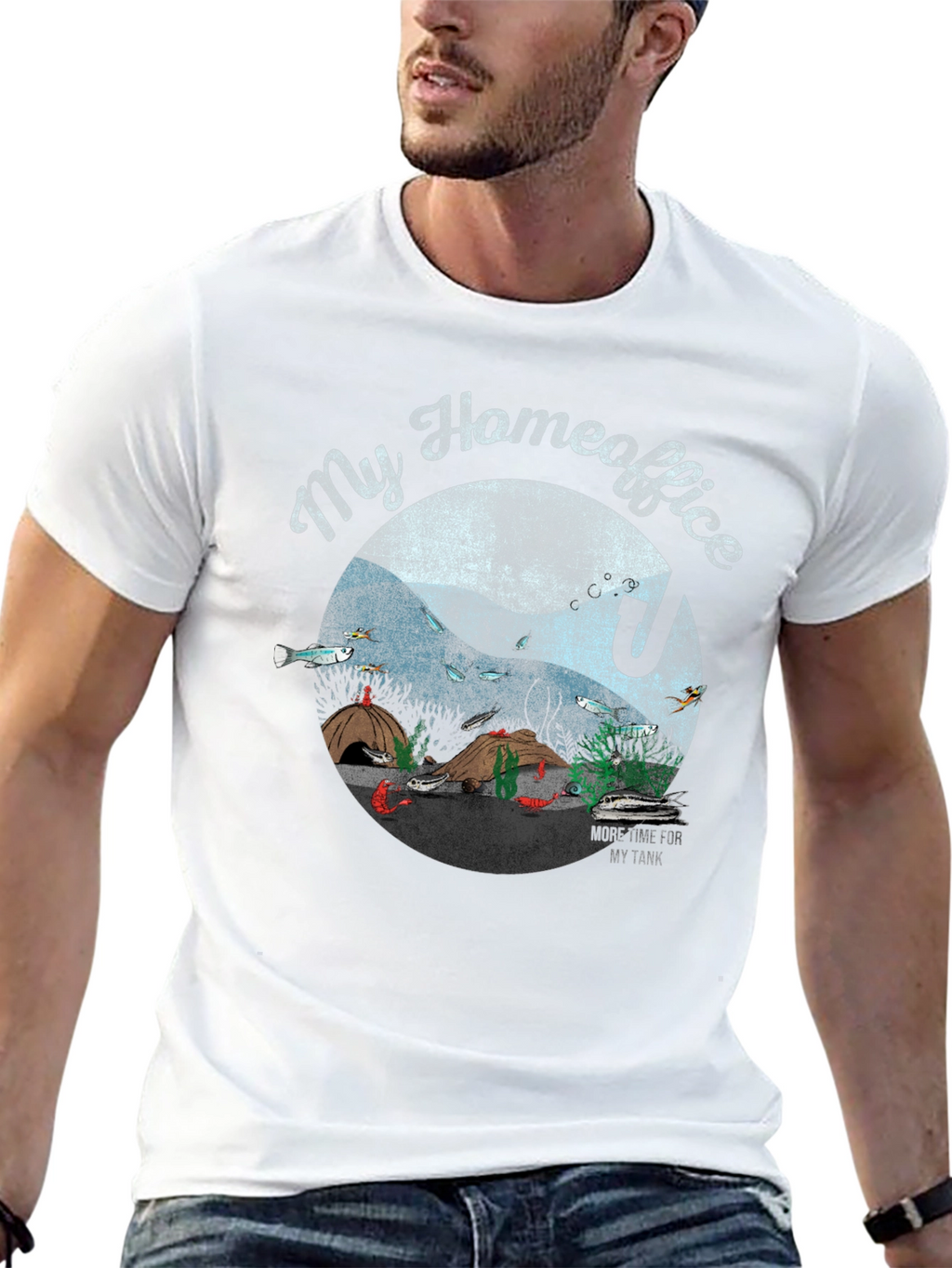 My Homeoffice Aquarium Graphic Tee