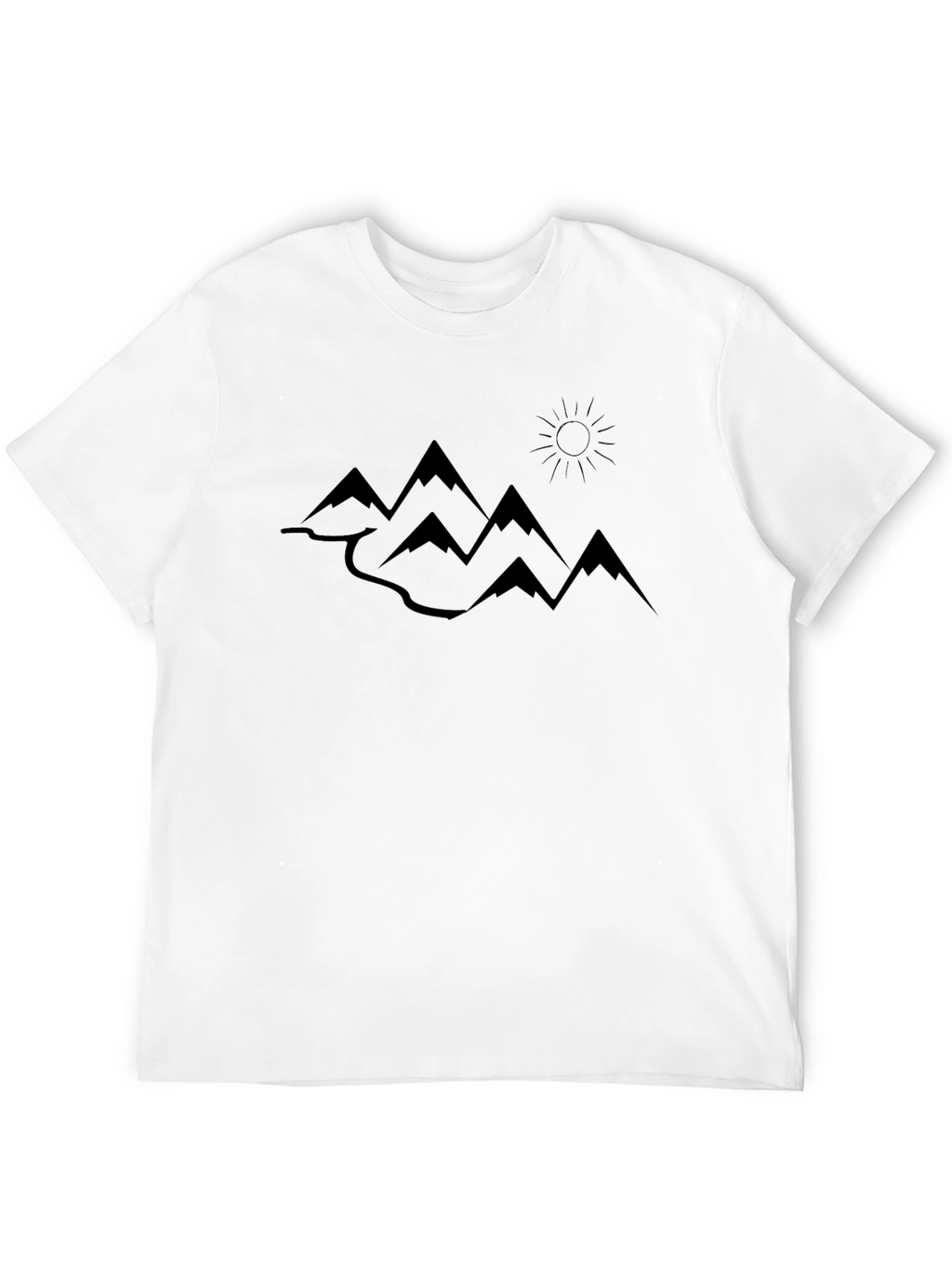 Mountain Vista Black T-Shirt
