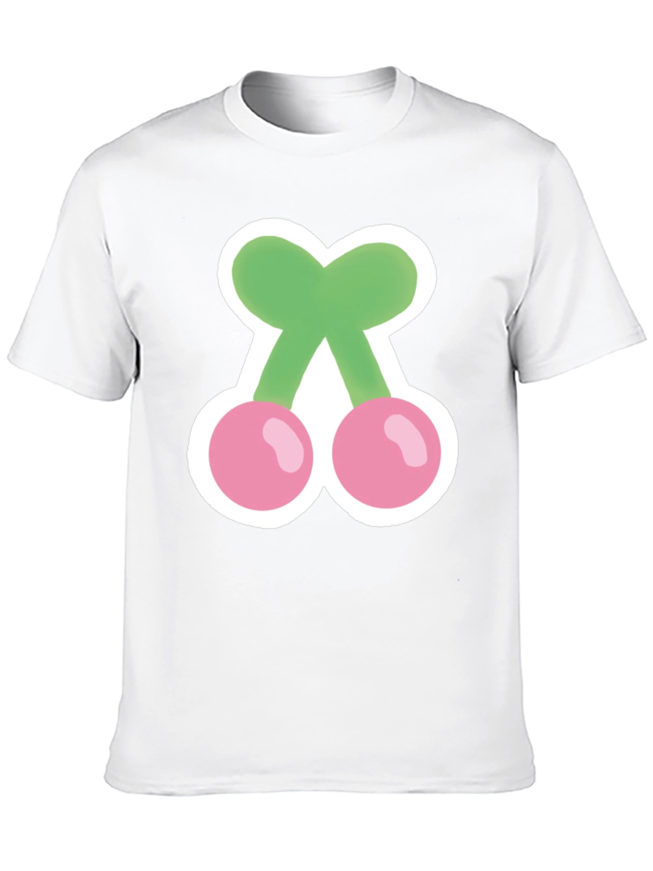 Cherry Graphic T-Shirt - Soft Cotton Blend