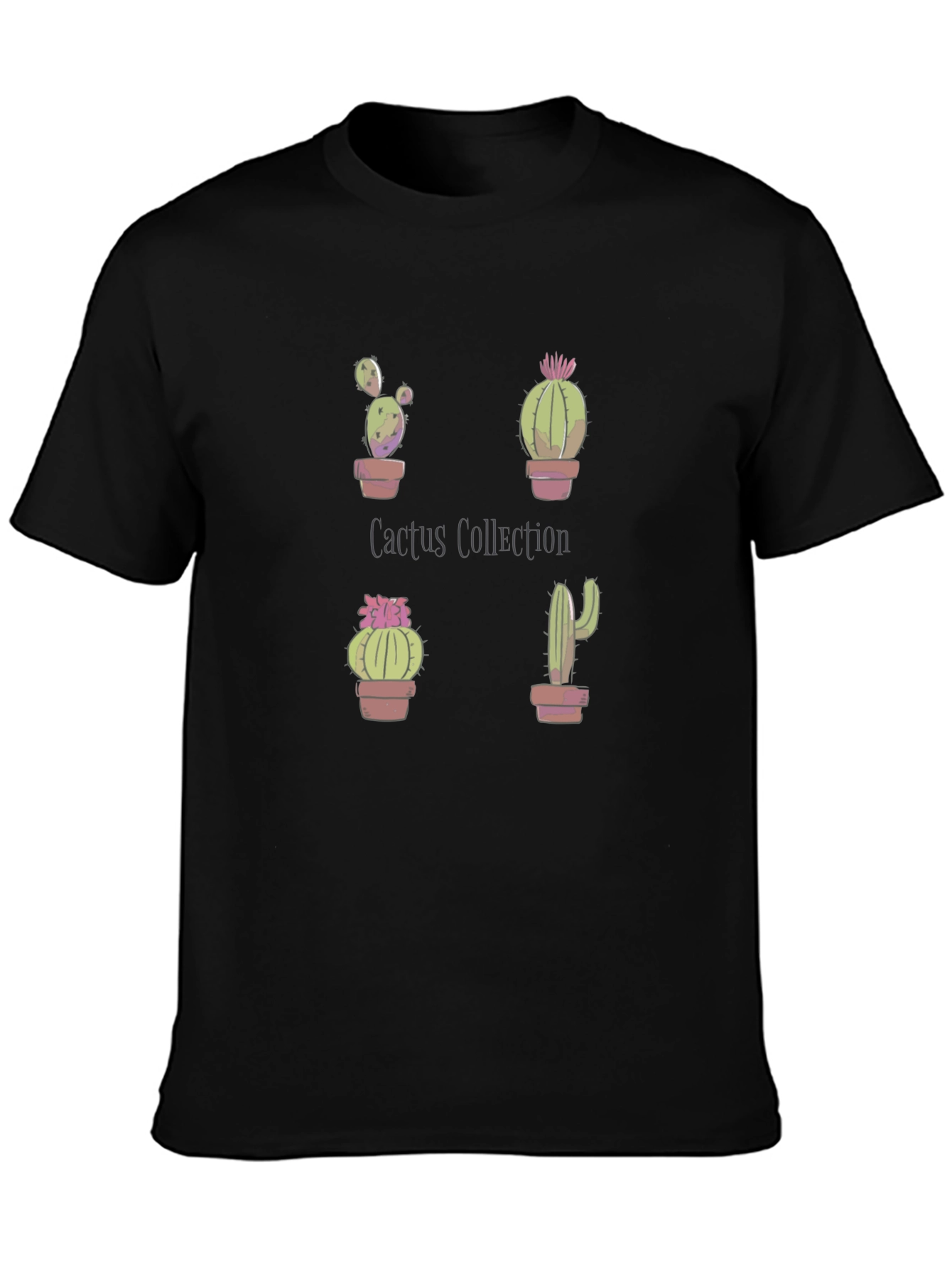 Cactus Collection Graphic T-Shirt