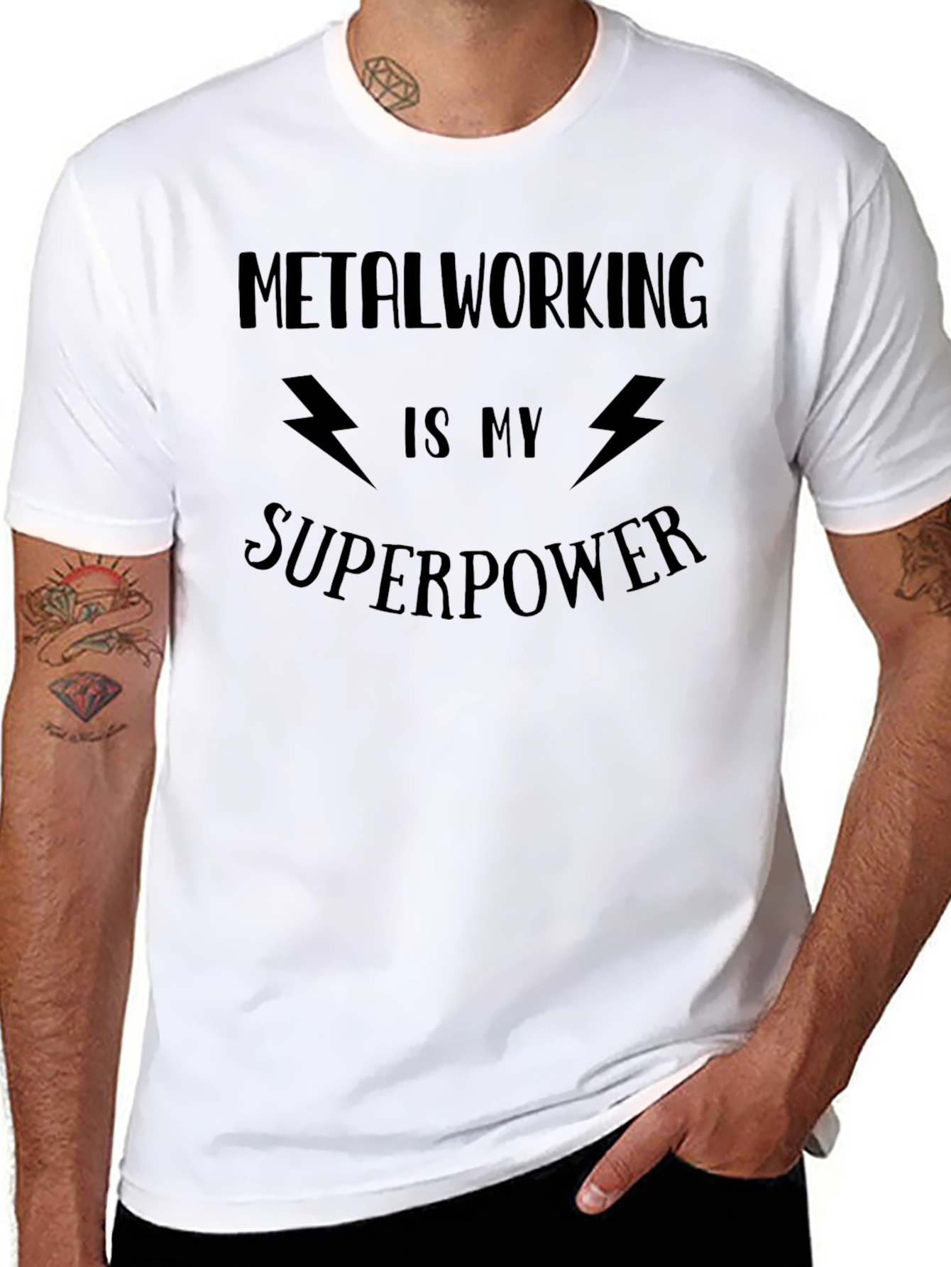 Metalworking Is My Superpower T-Shirt