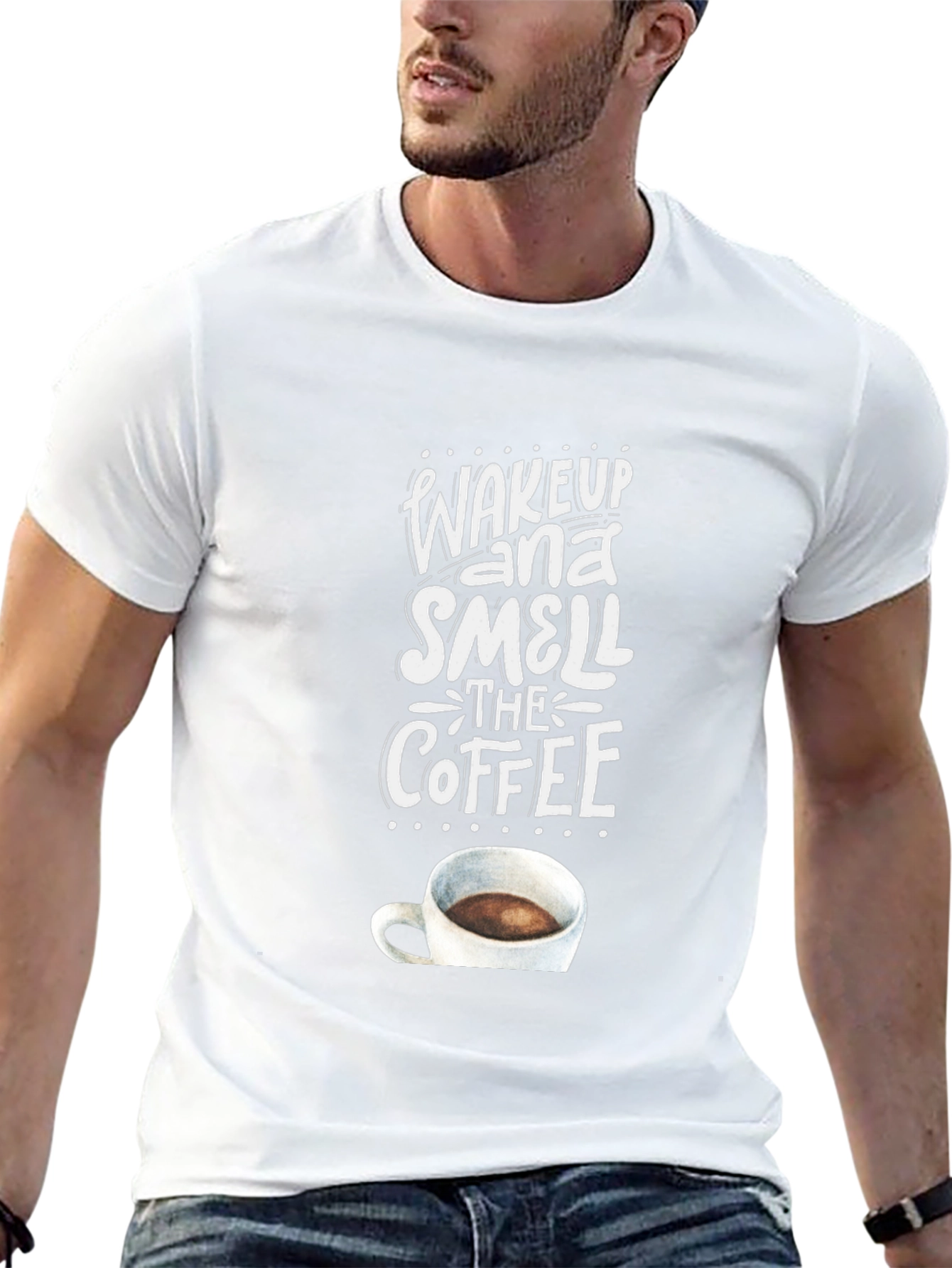 Wake Up Coffee Graphic Tee